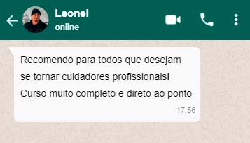 Curso Cuidador de Idosos Online dep4